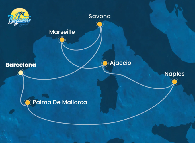 Espagne, Italie, France